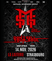 Illustration de l'événement : MICHAEL SCHENKER GROUP ft Robin McAuley