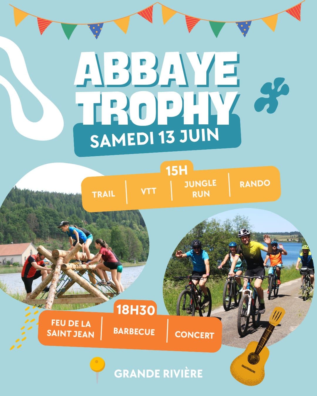 Illustration de l'événement : Abbaye Trophy & Feux de la Saint-Jean