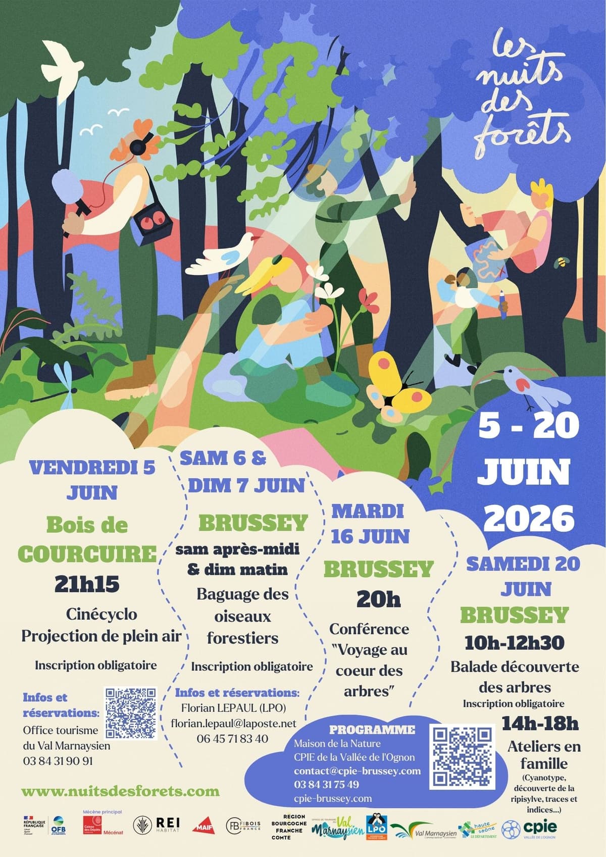 Illustration de l'événement : Les Nuits des Forêts : Conférence