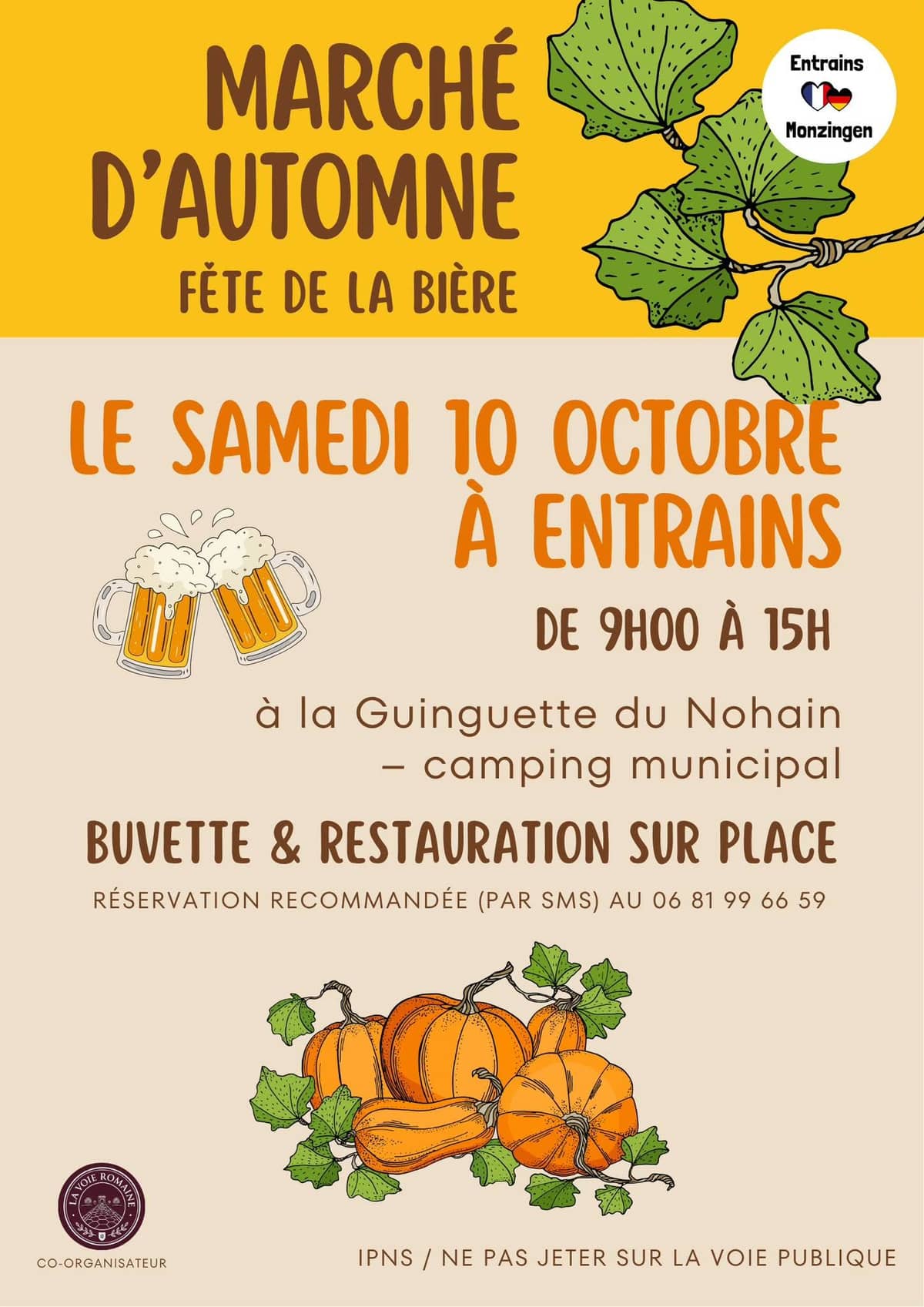 Illustration de l'événement : Marché d'automne et fête de la bière