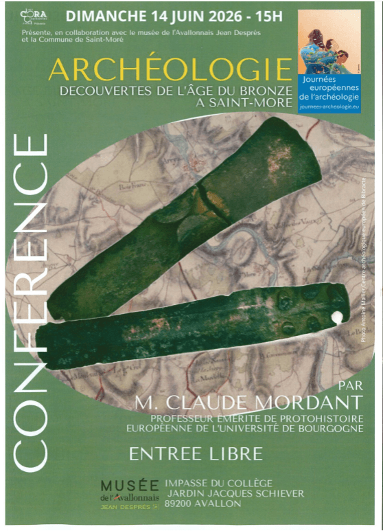 Illustration de l'événement : Conférence : découvertes de l'âge du bronze