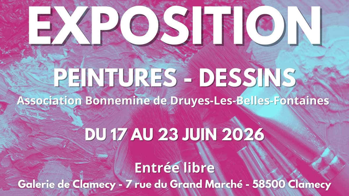 Illustration de l'événement : "Fenêtre" - Exposition Peinture et Dessin de l'association Bonnemine