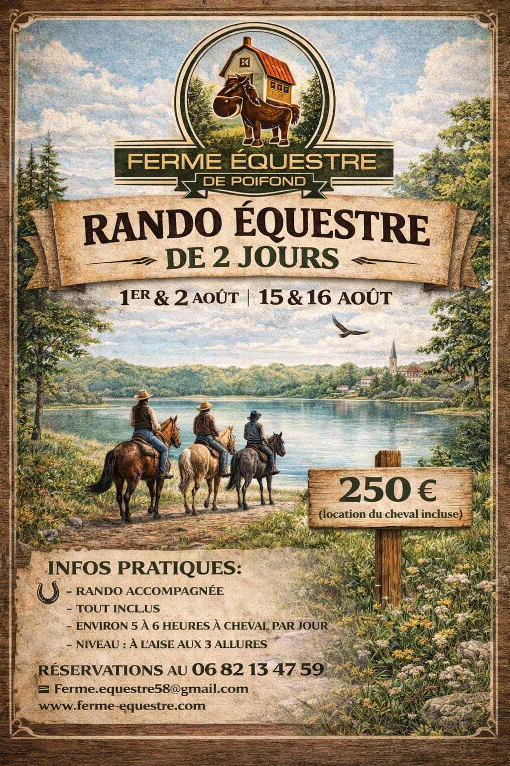 Illustration de l'événement : Rando équestre de 2 jours