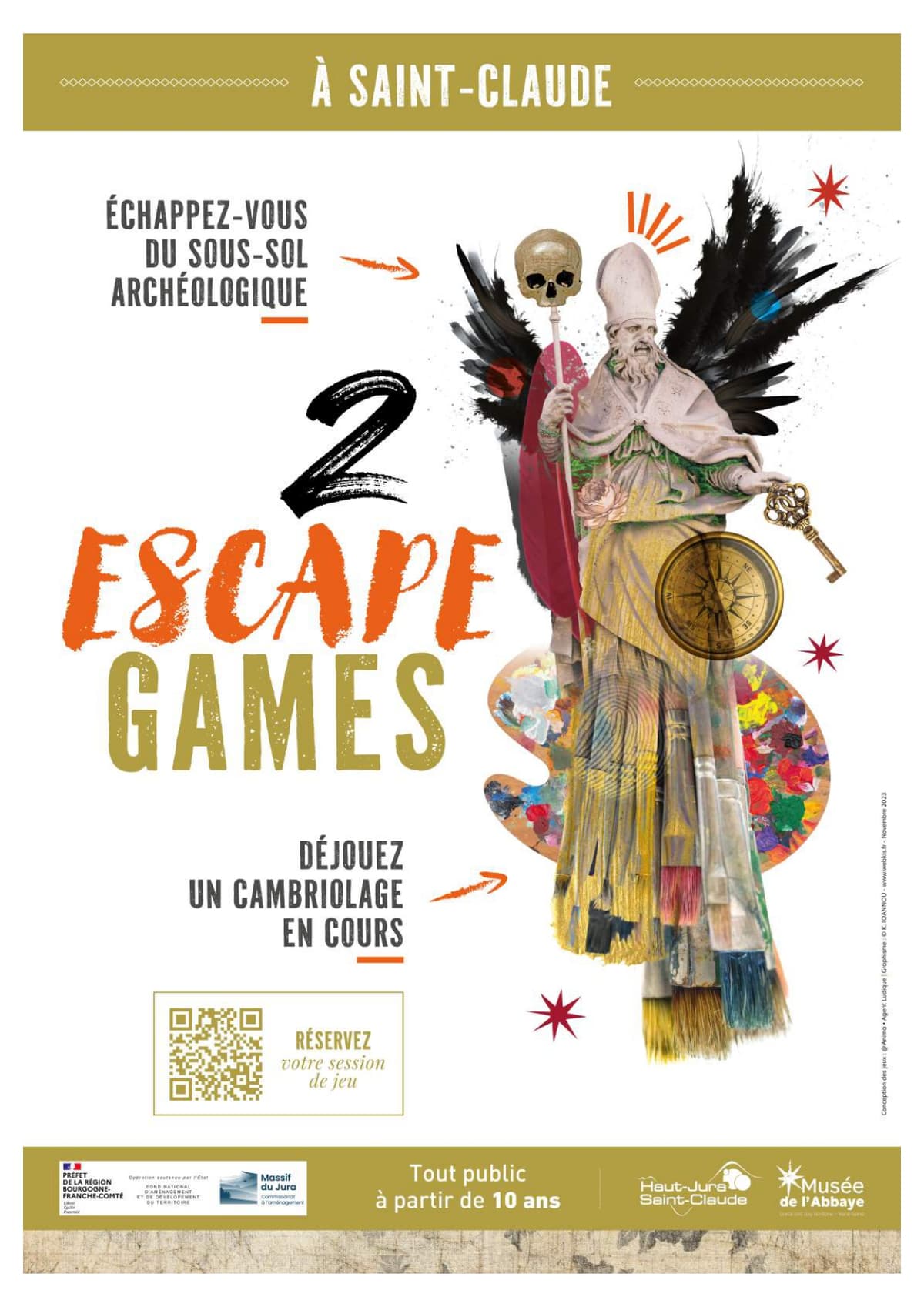 Illustration de l'événement : Musée de l'Abbaye - Escape Game : Sauvez la Relique