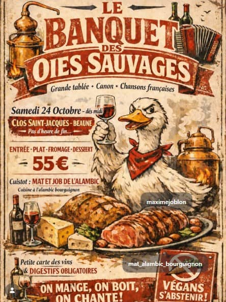 Illustration de l'événement : Banquet des Oies sauvages