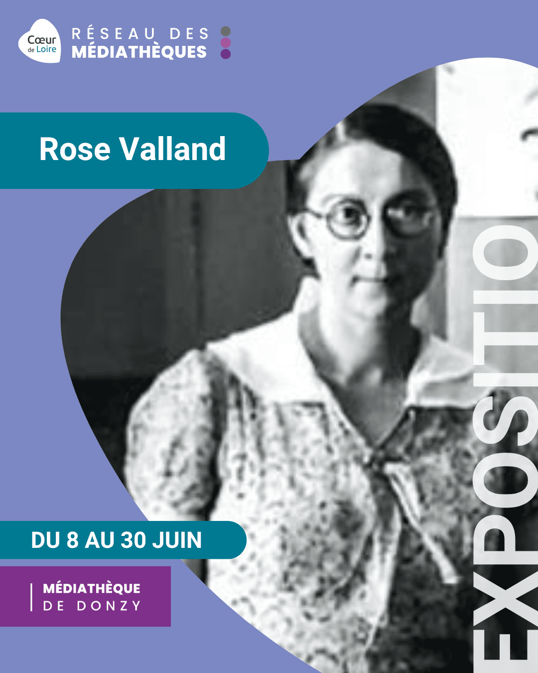 Illustration de l'événement : Exposition Rose Valland, une femme d'exception