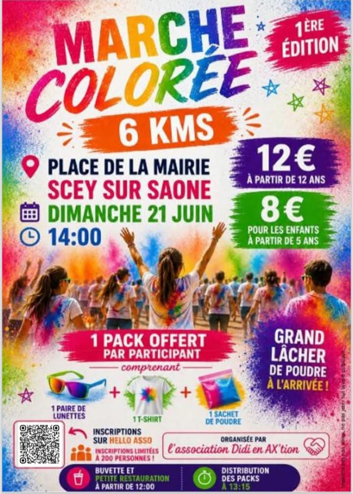 Illustration de l'événement : Marche colorée