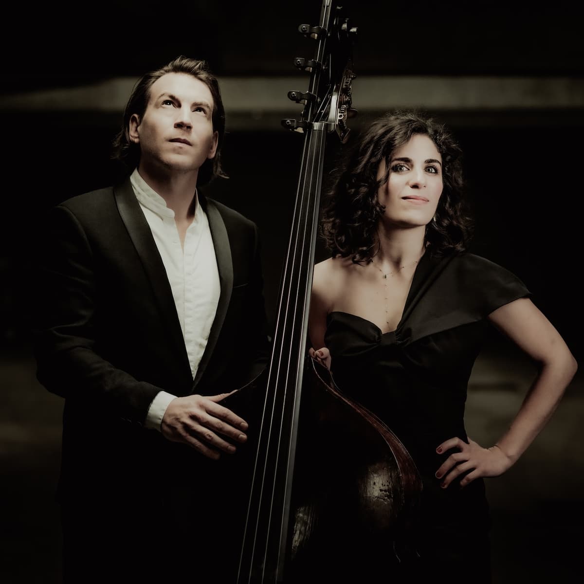 Illustration de l'événement : Festival de Bach à Bacchus - concert Lorraine Campet, contrebasse, et Nathanaël Gouin, piano : "Âmes sœurs"