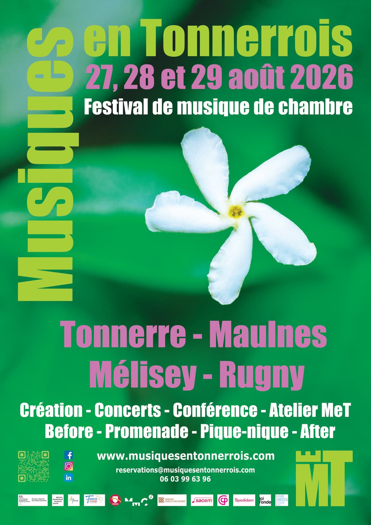 Illustration de l'événement : Festival Musiques en Tonnerrois : 28/08/2026 Château de Maulnes