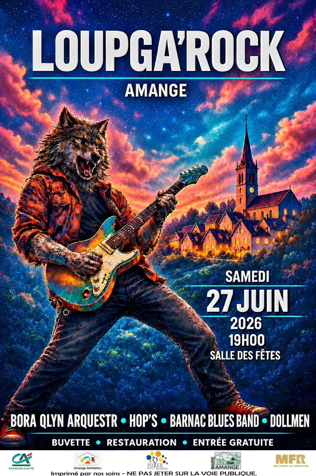 Illustration de l'événement : Loupga'Rock