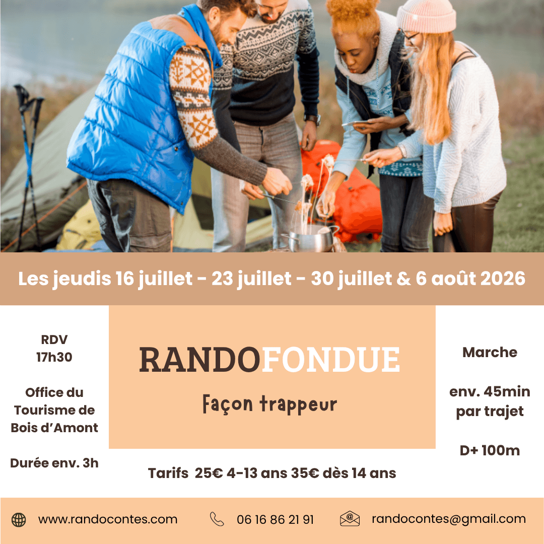 Illustration de l'événement : RandoFondue façon trappeur