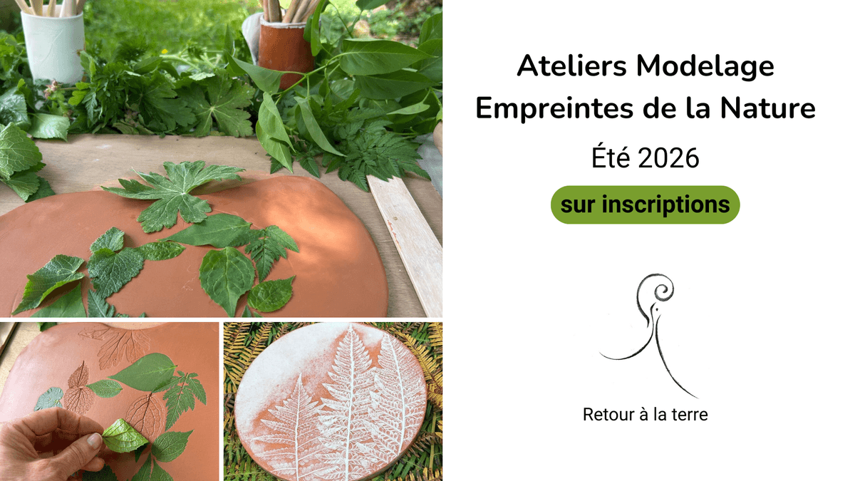 Illustration de l'événement : Atelier Modelage Empreintes Végétales