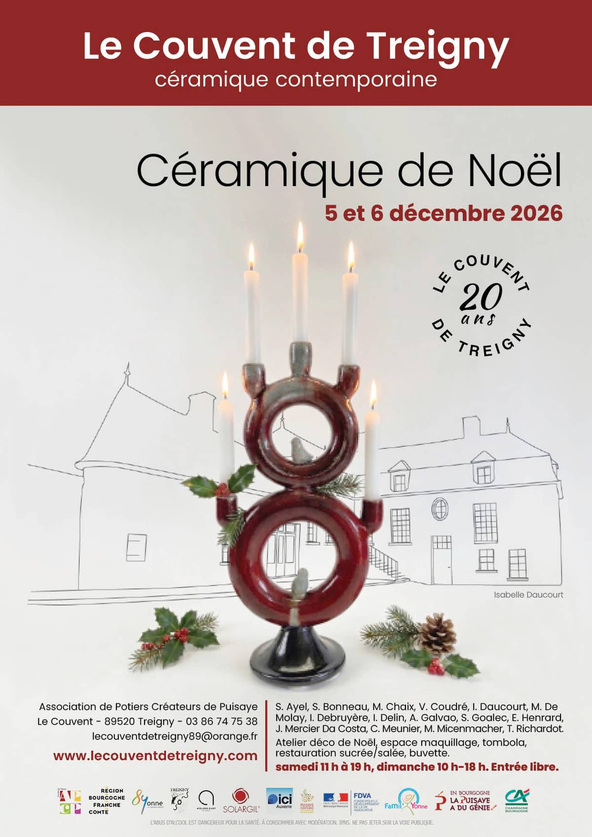 Illustration de l'événement : Marché de Noël - Céramique de Noël