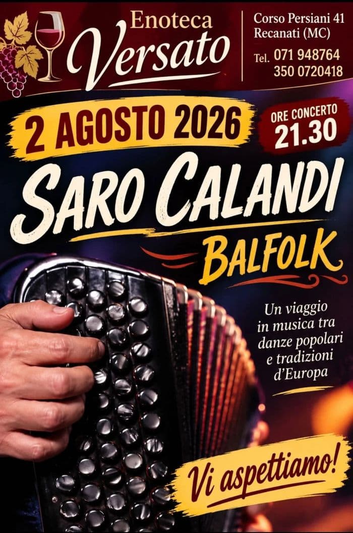 Illustration de l'événement : Balfolk con Saro Calandi