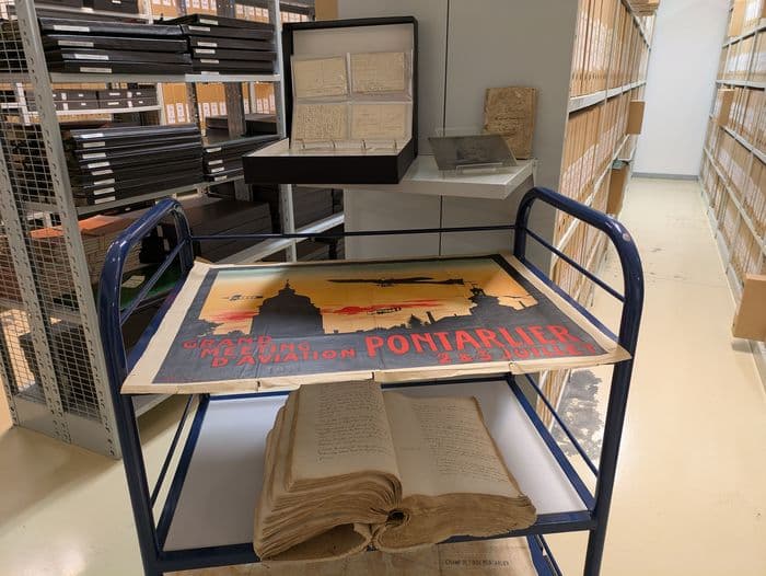 Illustration de l'événement : Visite guidée du magasin de conservation des archives