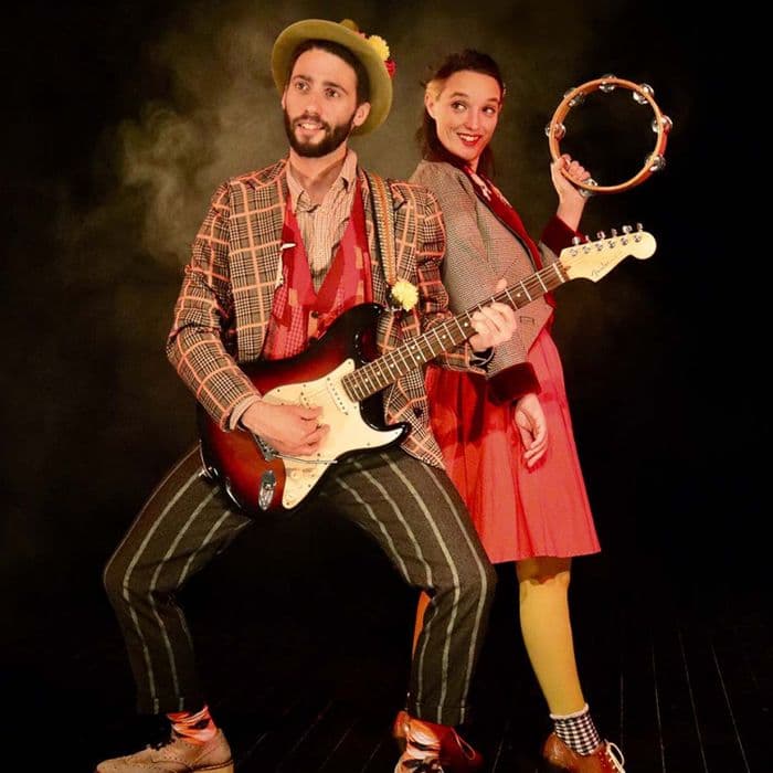 Illustration de l'événement : Spectacle au jardin - A tue-tête à cloche-pied