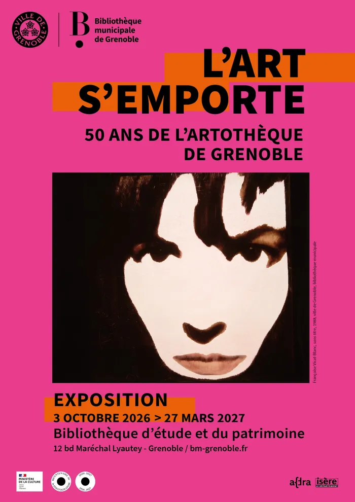 Illustration de l'événement : L'art s'emporte, 50 ans de l'artothèque de Grenoble - Atelier : Mon usager est un artiste