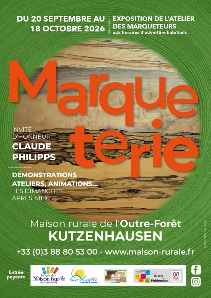 Illustration de l'événement : Exposition de marqueterie.