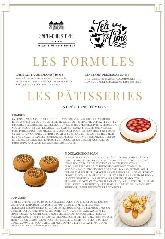Illustration de l'événement : Tea Time à la Table du Saint-Christophe