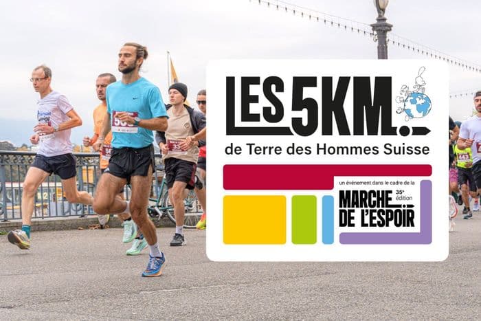 Illustration de l'événement : Les 5km de Terre des Hommes Suisse