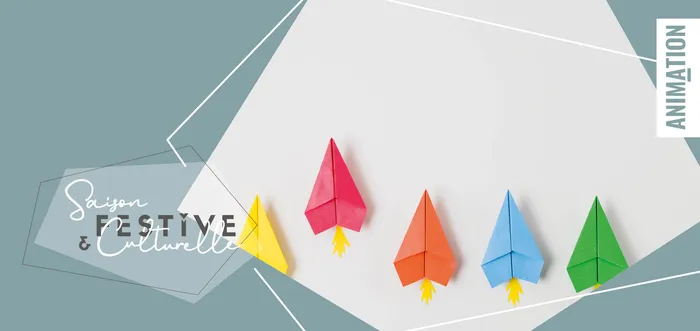 Illustration de l'événement : Tournoi d’avions en origami : Mercredi 21 octobre