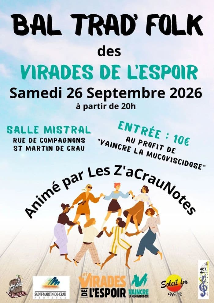 Illustration de l'événement : Bal Trad' Folk des Virades de l'Espoir