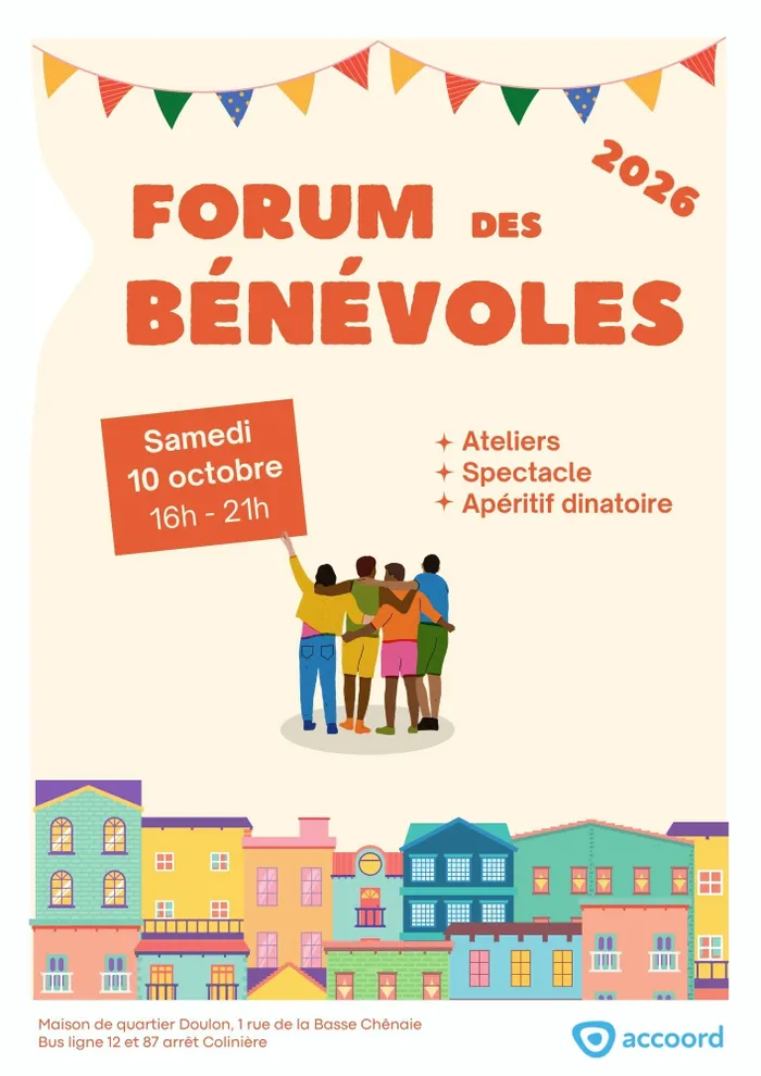 Illustration de l'événement : Le forum des bénévoles