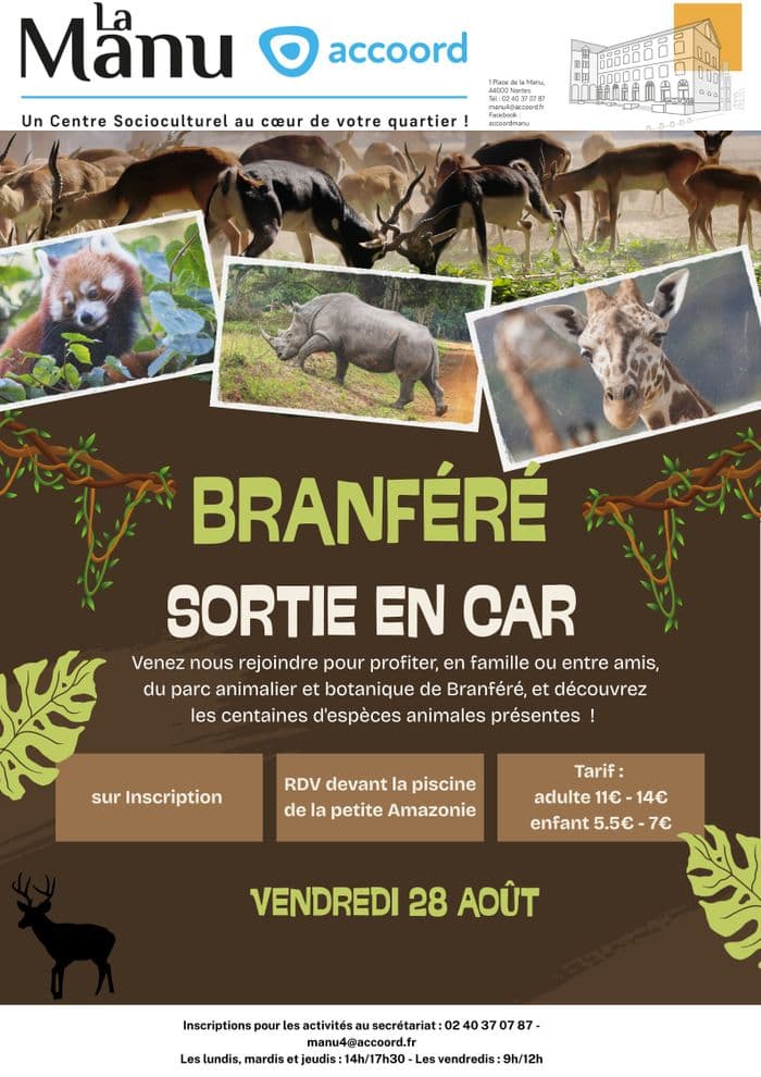 Illustration de l'événement : Sortie à Branféré