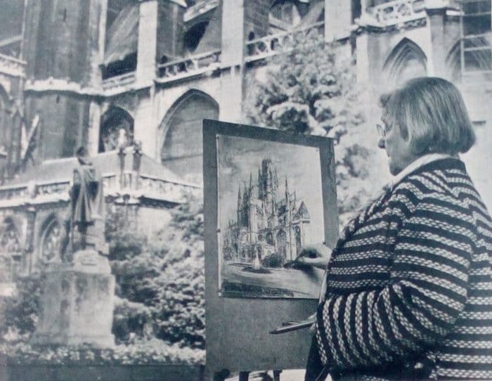 Illustration de l'événement : Visite guidée : Rouen vue par Juliette Billard
