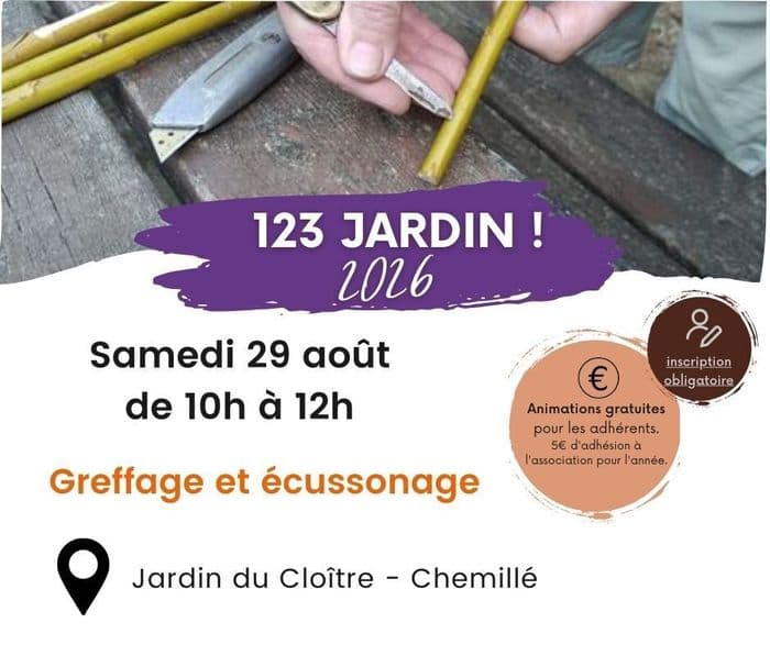 Illustration de l'événement : Greffage et écussonnage