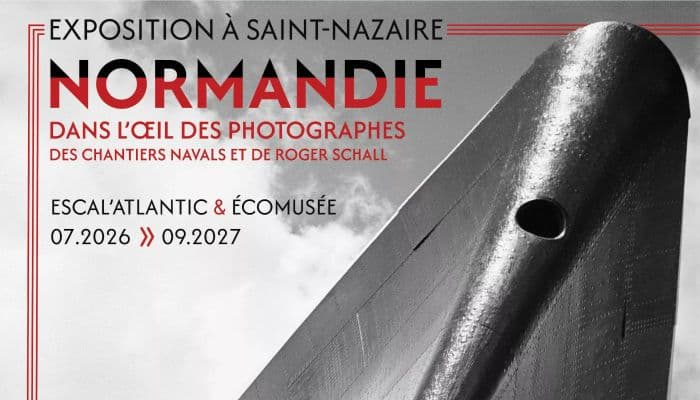 Illustration de l'événement : Normandie dans l'oeil des photographes des chantiers navals et de Roger Schall
