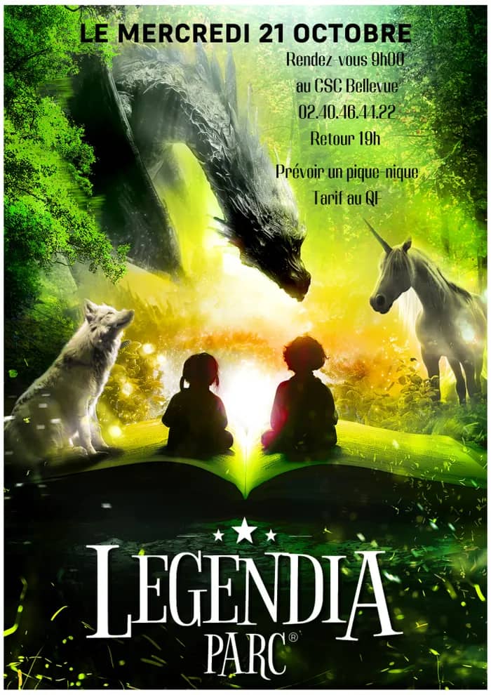 Illustration de l'événement : Sortie Legendia parc