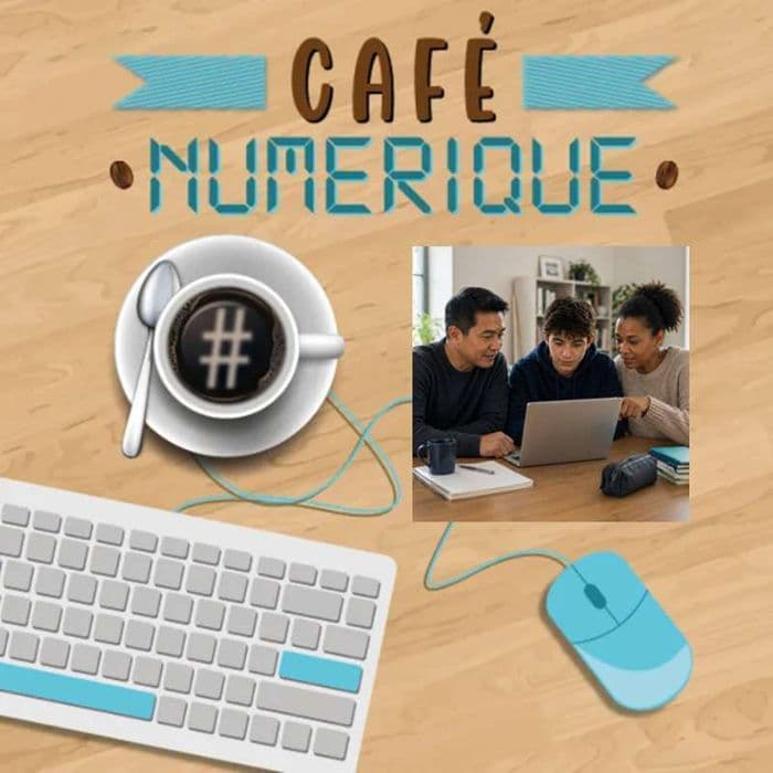 Illustration de l'événement : Café numérique : Accompagner son enfant au collège