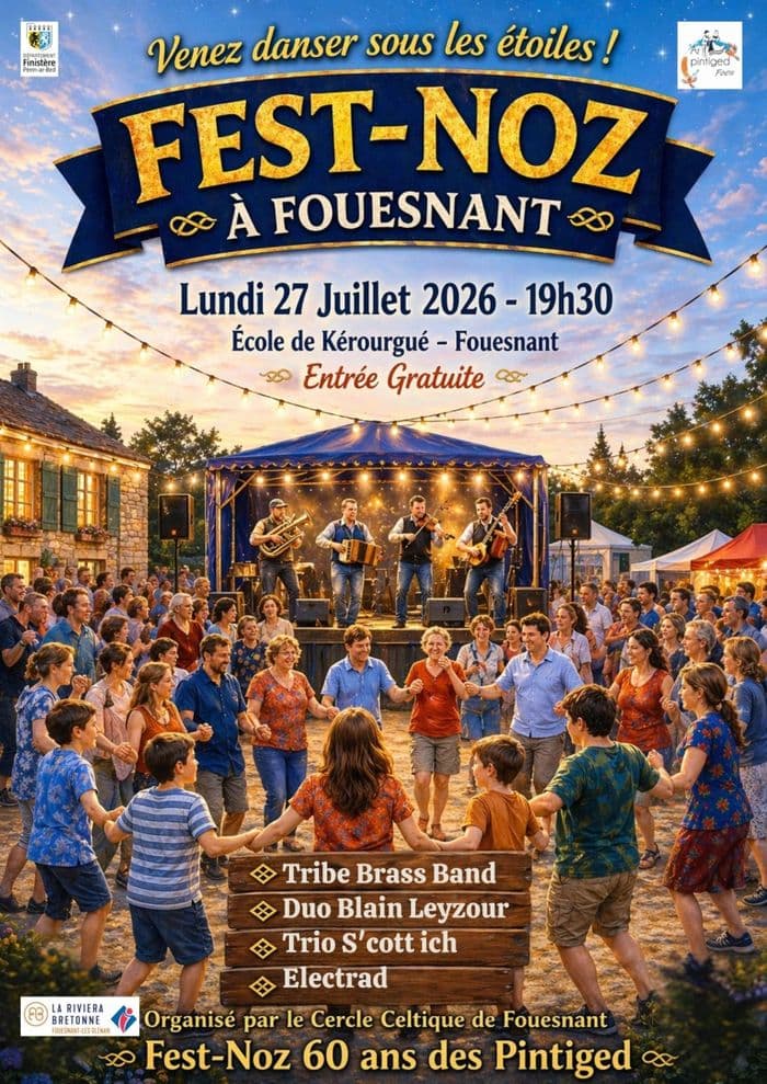 Illustration de l'événement : Fest-Noz des 60 ans du Cercle Celtique de Fouesnant