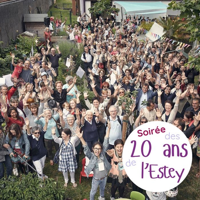Illustration de l'événement : 🎉 Soirée festive des 20 ans de l'Estey 📅