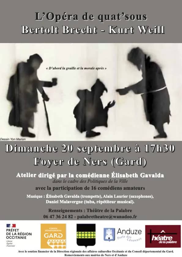 Illustration de l'événement : L'opéra de quat'sous de Bertolt Brecht/Kurt Weill