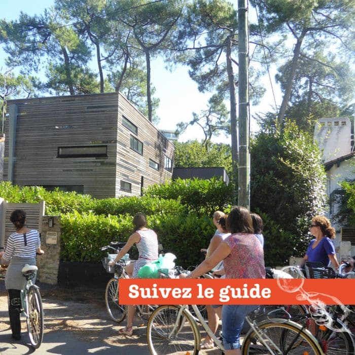 Illustration de l'événement : Visite guidée Balade à vélo entre villas et océan