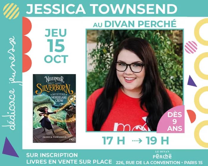 Illustration de l'événement : Jeunesse: Jessica Townsend dédicace « Nevermoor »