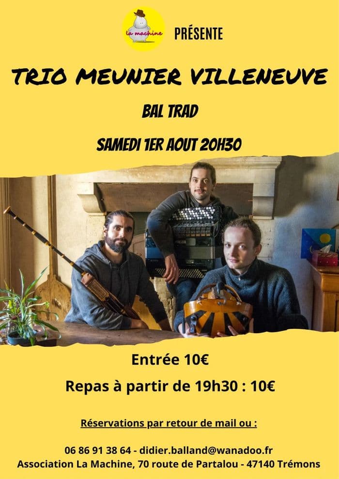 Illustration de l'événement : Bal trad à la machine