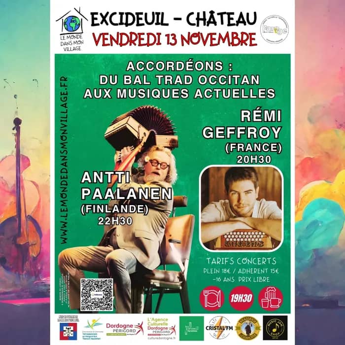Illustration de l'événement : Rémi Geffroy & Antti Paalanen - Excideuil
