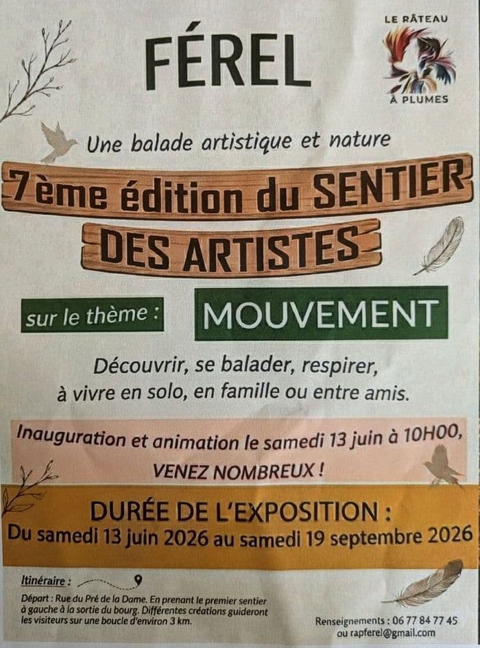 Illustration de l'événement : Le Sentier des artistes