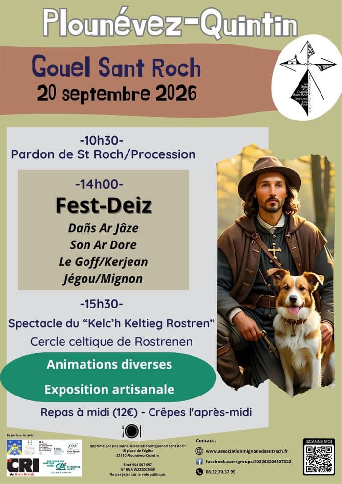 Illustration de l'événement : Gouel Sant Roch - Pardon de Saint-Roch
