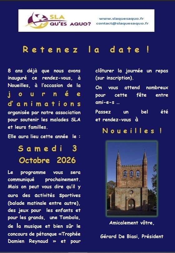 Illustration de l'événement : SLA, qu'es aquò? : le 3 octobre, c'est la fête de l'asso !
