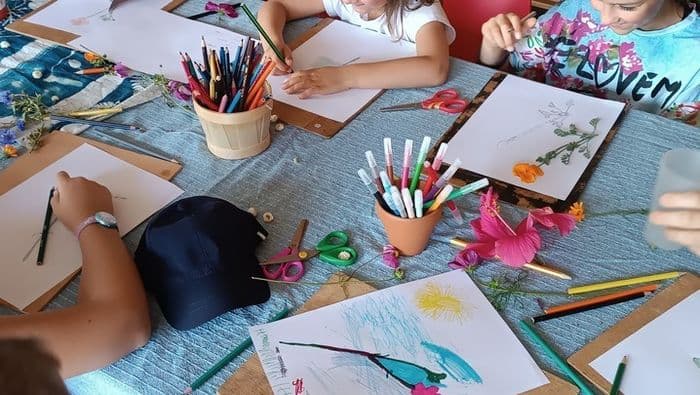 Illustration de l'événement : Atelier "Dessiner son herbier"
