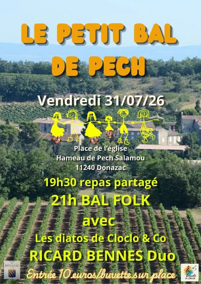 Illustration de l'événement : Le petit bal de Pech, Bal folk