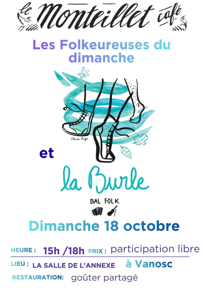 Illustration de l'événement : Concert La Burle et bal Folk