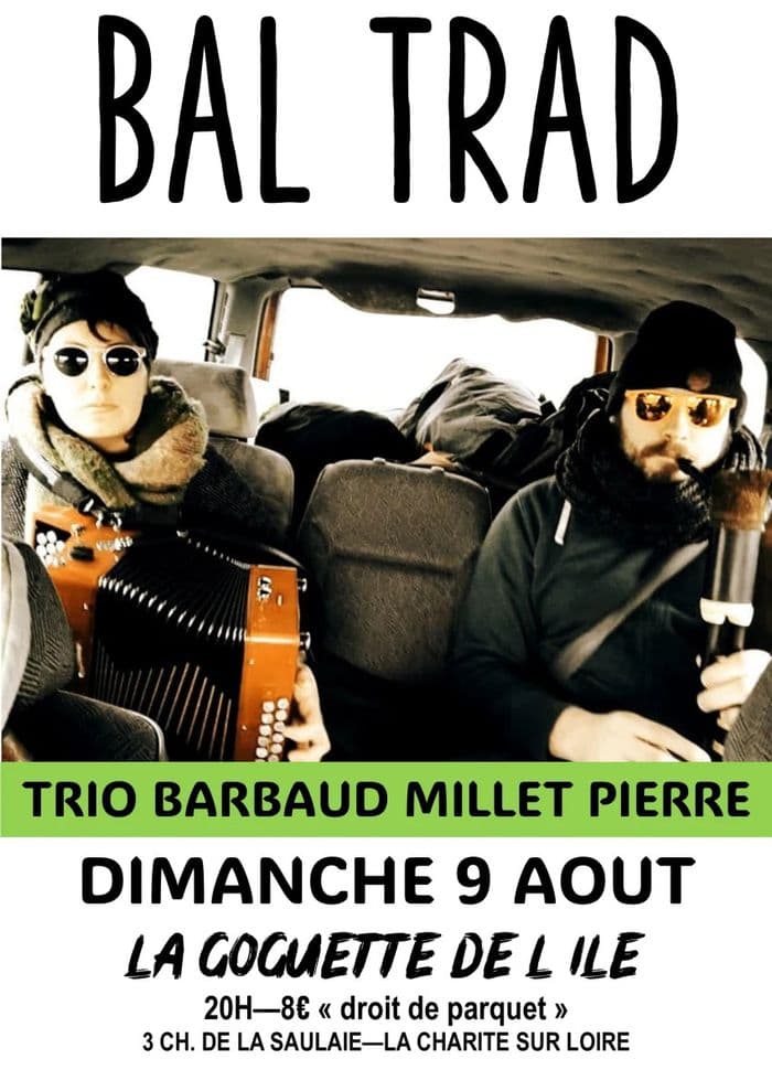 Illustration de l'événement : Bal Trad Trio Barbaud Millet Pierre