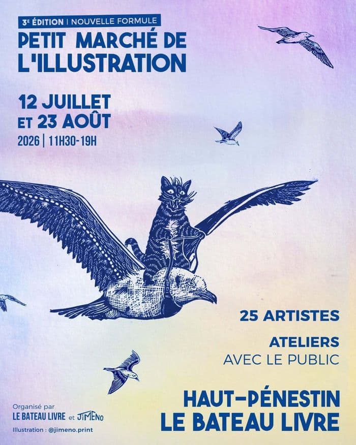 Illustration de l'événement : Petit marché de l'illustration