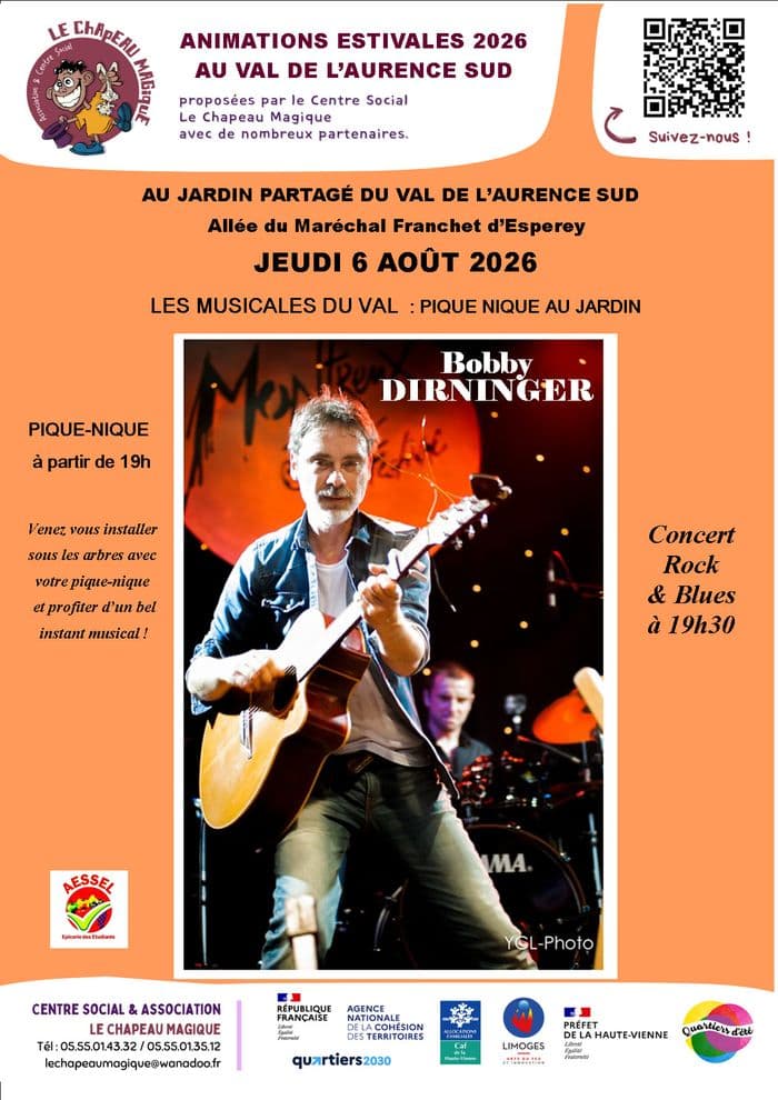 Illustration de l'événement : Concert de Bobby DIRNINGER