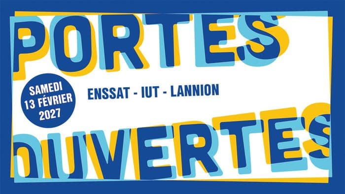 Illustration de l'événement : Journée portes ouvertes Campus de Lannion - ENSSAT et IUT de Lannion